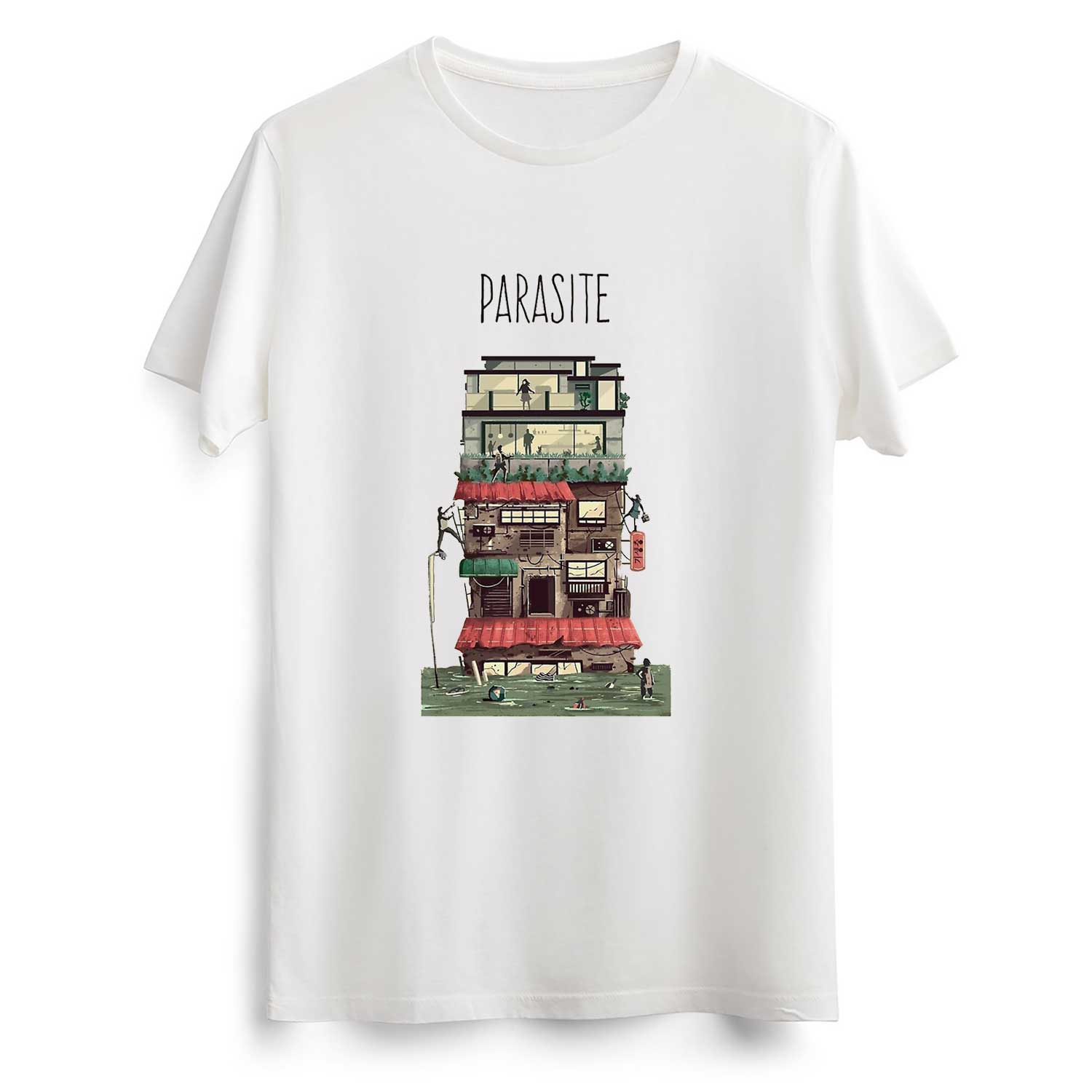 تیشرت فیلم Parasite در یک نگاه