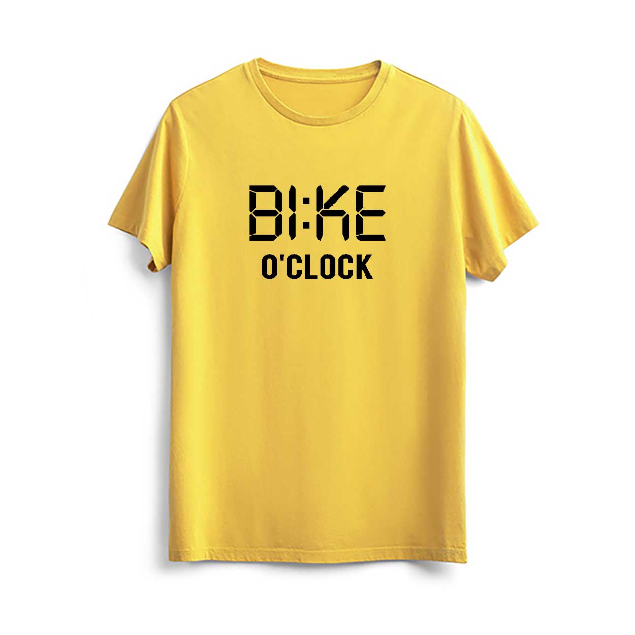 تیشرت زرد زمان به وقت دوچرخه